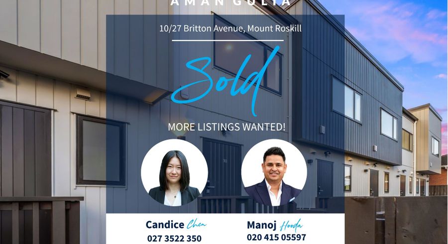 at 10/27 Britton Avenue, Mount Roskill, Auckland City, Auckland