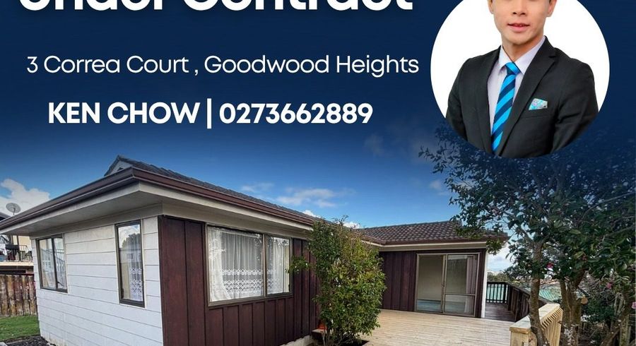  at 3 Correa Court, Goodwood Heights, Manukau City, Auckland