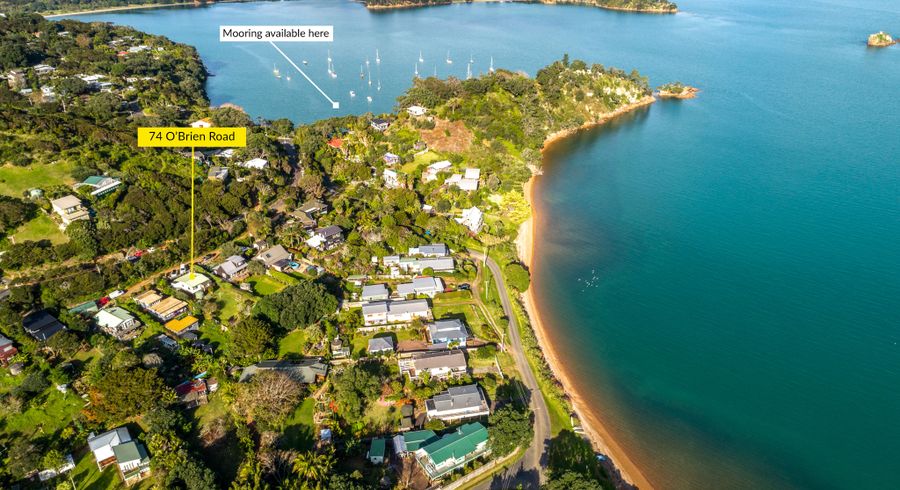  at 74 O'Brien Road, Omiha, Waiheke Island