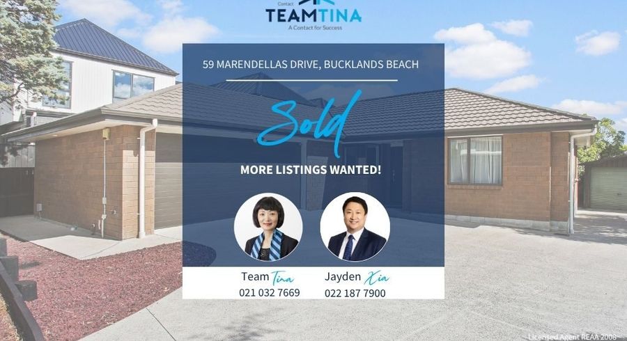  at 59 Marendellas Drive, Bucklands Beach, Auckland