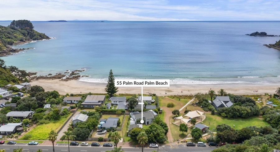  at 55 Palm Road, Palm Beach, Waiheke Island