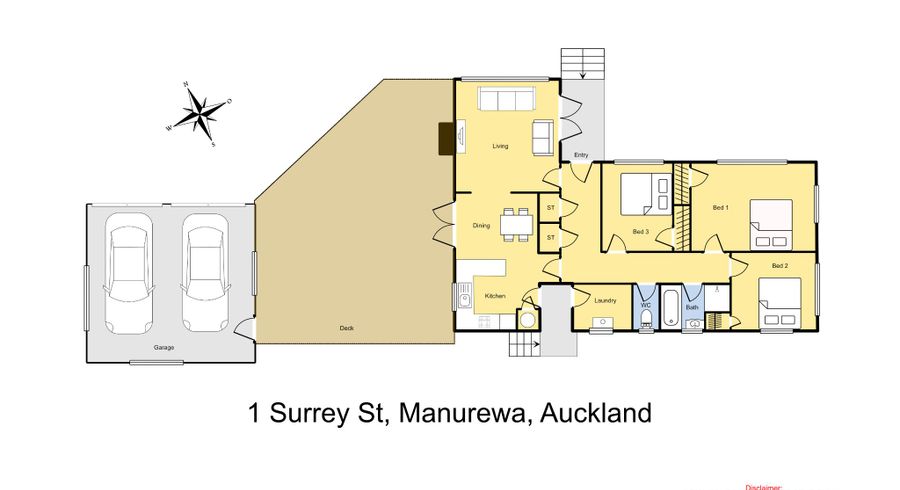  at 1 Surrey Street, Manurewa, Auckland