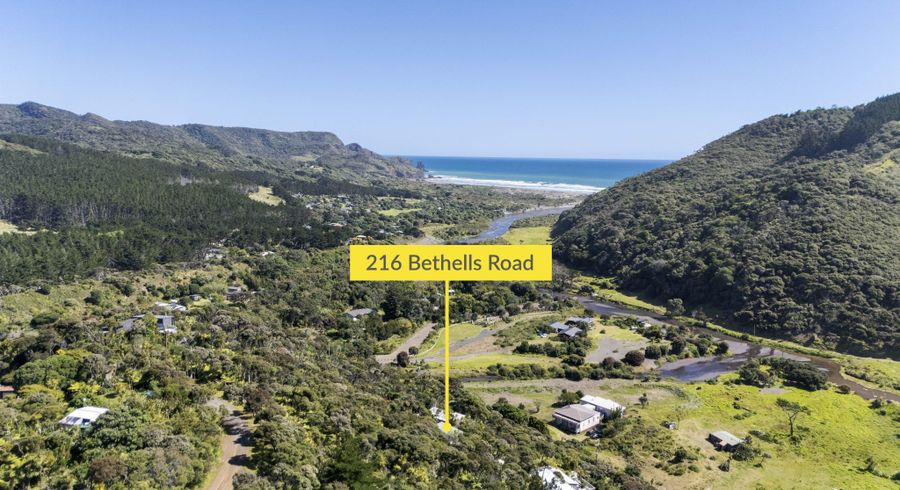  at 216 Bethells Road, Te Henga / Bethells Beach