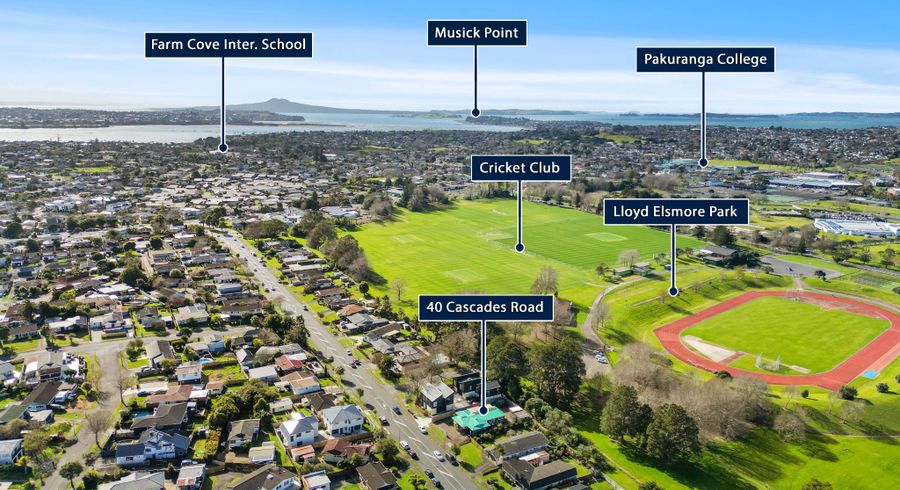  at 40 Cascades Road, Pakuranga Heights, Manukau City, Auckland