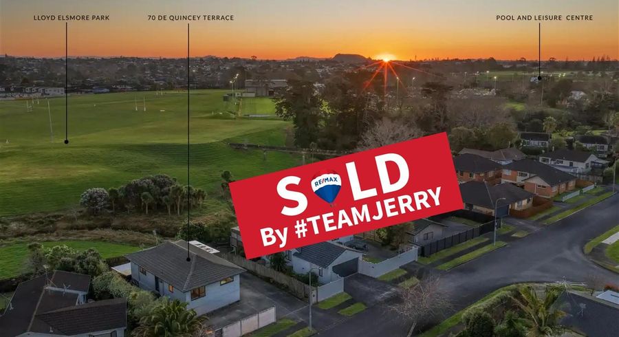  at 70 De Quincey Terrace, Highland Park, Manukau City, Auckland