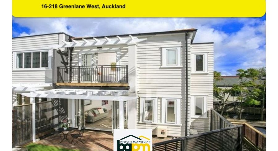  at 218/16 Greenlane West, Epsom, Auckland City, Auckland