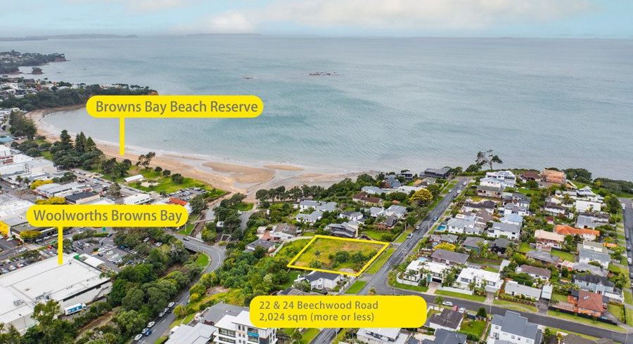  at 22 & 24 Beechwood Road, Rothesay Bay, North Shore City, Auckland