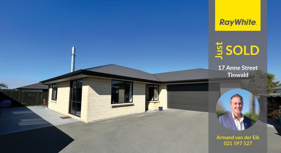  at 17 ANNE Street, Tinwald, ASHBURTON