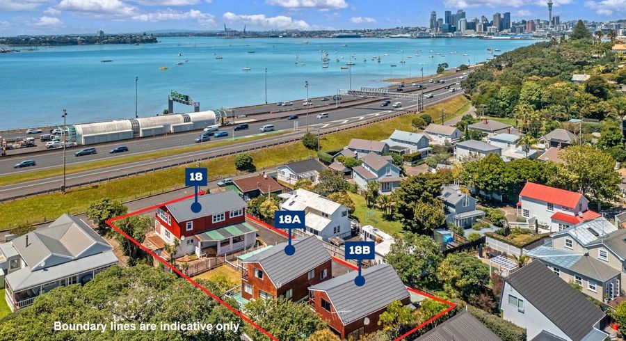  at 18 Sulphur Beach Road, Northcote Point, North Shore City, Auckland