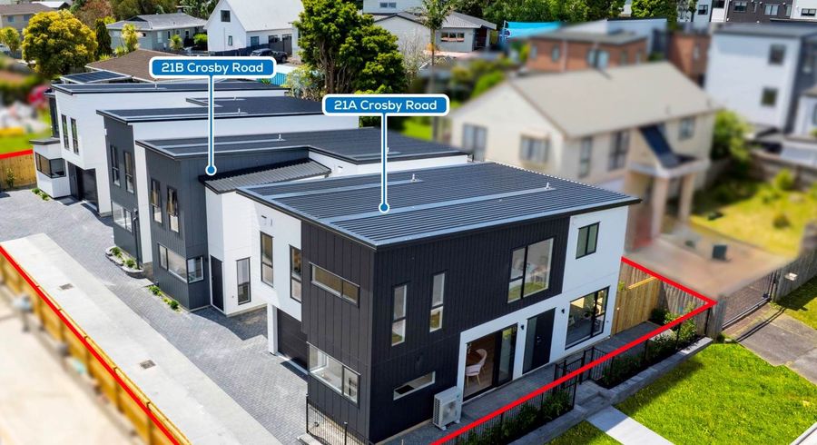  at 21A & 21B Crosby Road, West Harbour, Waitakere City, Auckland