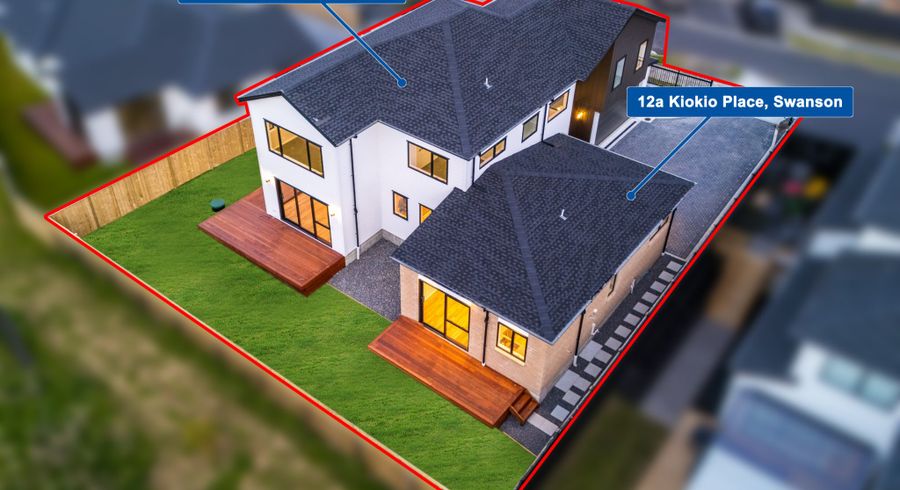  at 12 & 12a Kiokio Place, Swanson, Waitakere City, Auckland