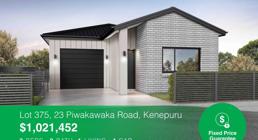  at Lot 375/23 Piwakawaka Road, Kenepuru, Porirua, Wellington