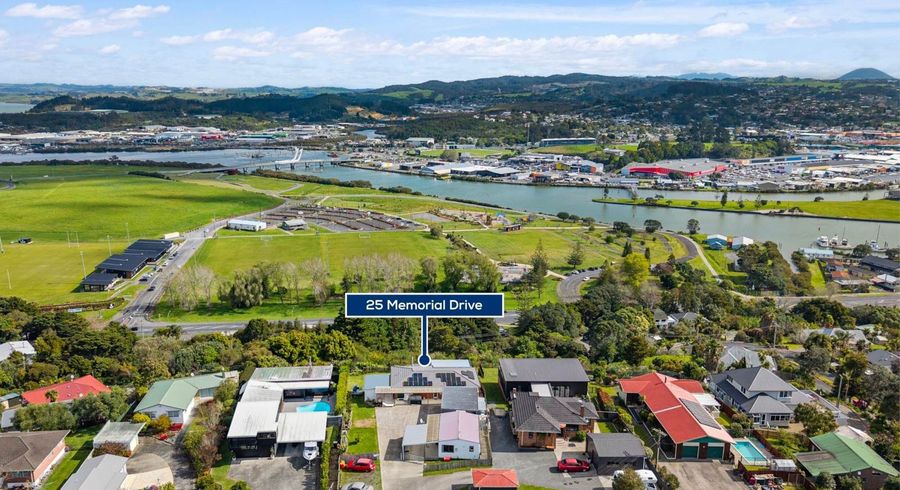  at 25 Memorial Drive, Parahaki, Whangarei, Northland