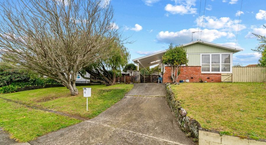  at 4 Clendon Place, Manurewa, Manukau City, Auckland