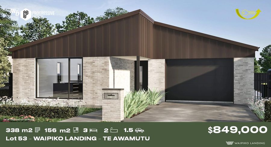  at Lot 53 Waipiko Drive, Waipiko Landing, Te Awamutu, Waipa, Waikato