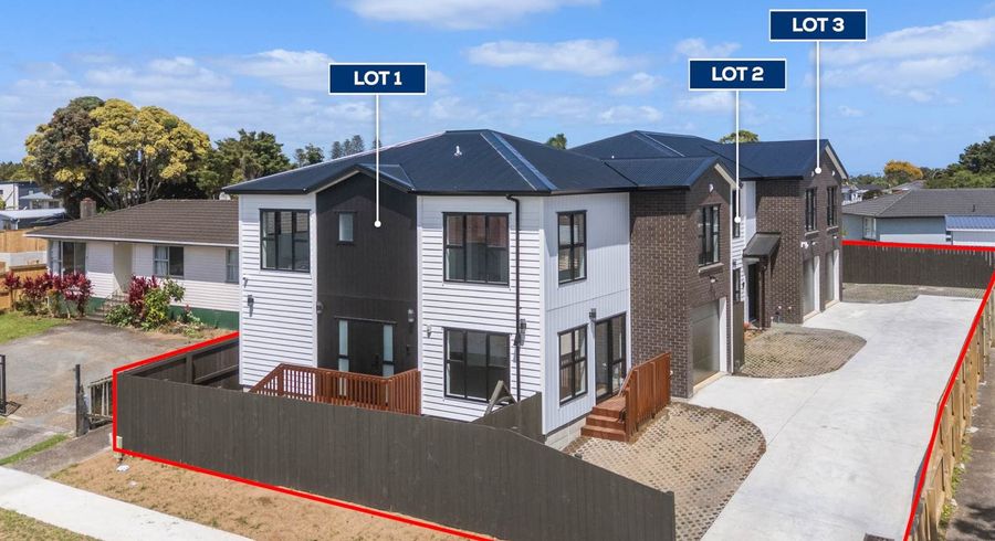  at Lot 1-3/50 Heybridge Street, Manurewa, Manukau City, Auckland