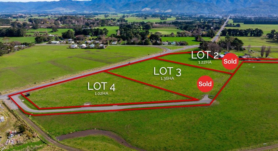  at Lot 2, 3 and 4 Camp Road, Featherston, South Wairarapa, Wellington