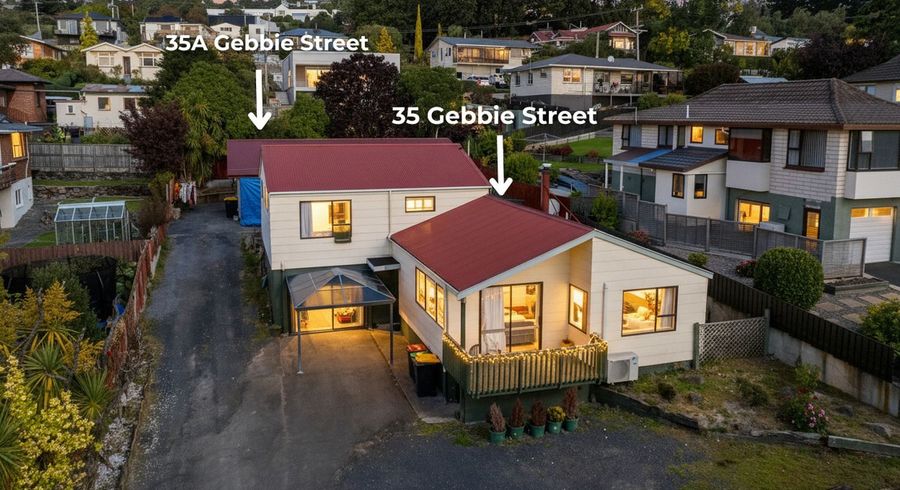  at 35 & 35A Gebbie Street, Kinmont Park, Dunedin, Otago