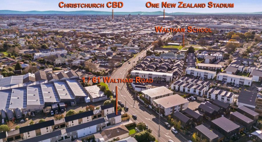  at 1/61 Waltham Road, Sydenham, Christchurch City, Canterbury