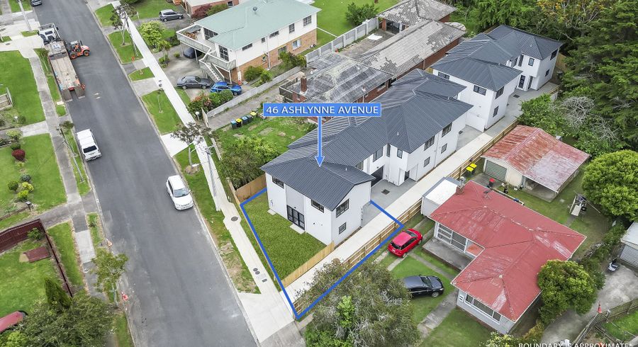  at Lot 1-4 46 Ashlynne Avenue, Papatoetoe, Manukau City, Auckland