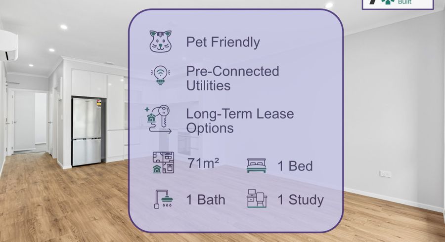  at 1 Bedroom + Study - Pet Friendly, Long Term Lease Options, Glen Innes, Auckland City, Auckland