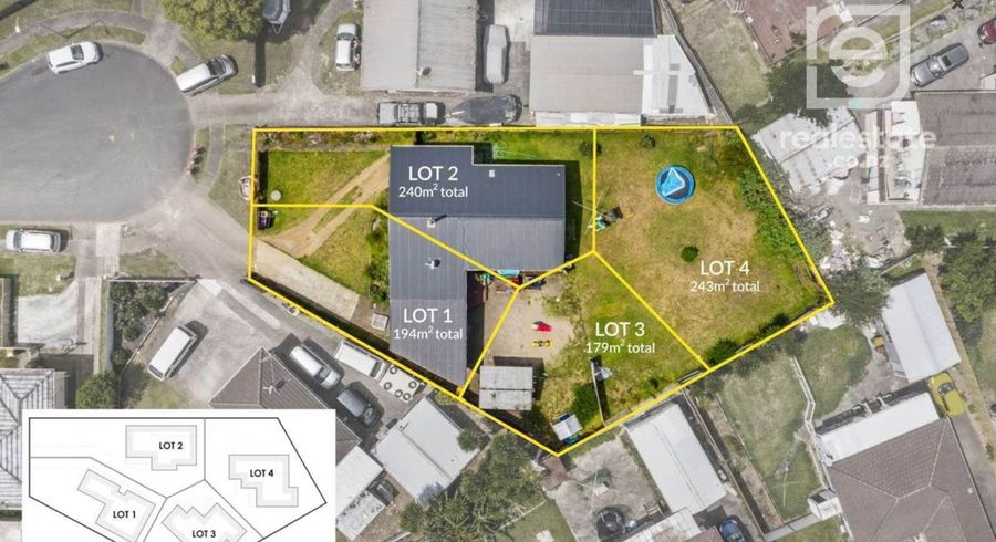  at Lot 4 / 29 Yearsley Place, Manurewa, Manukau City, Auckland