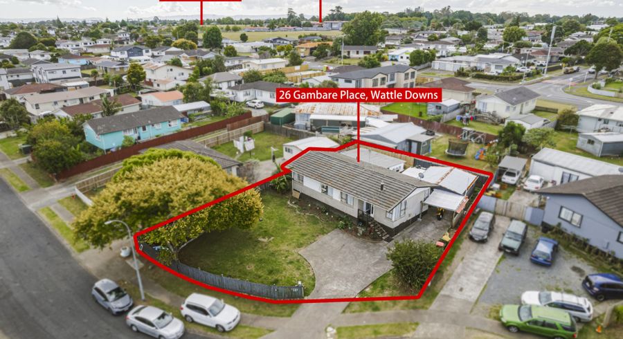  at 26 Gambare Place, Wattle Downs, Auckland