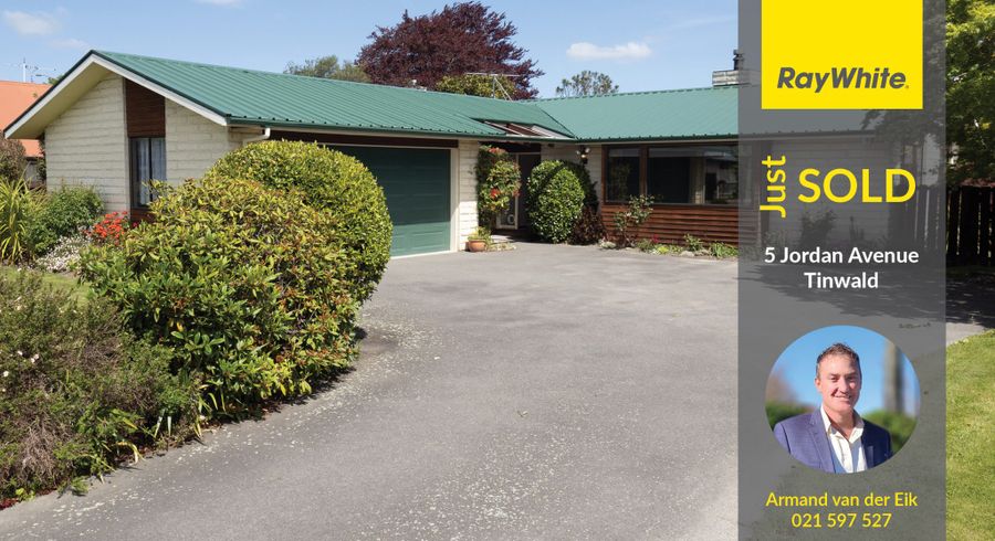  at 5 Jordan Avenue, Tinwald, Ashburton