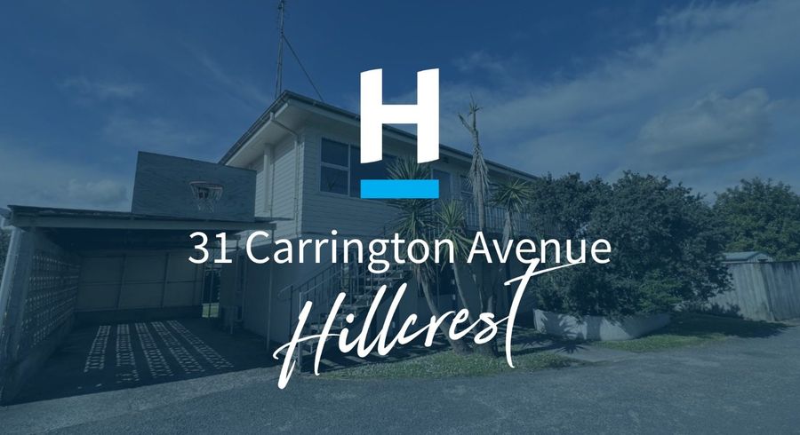  at 31 Carrington Avenue, Hillcrest, North Shore City, Auckland