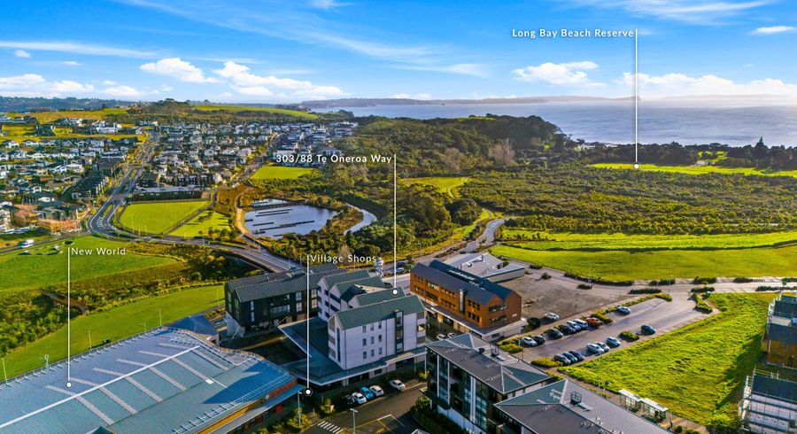  at 303/88 Te Oneroa Way, Long Bay, North Shore City, Auckland