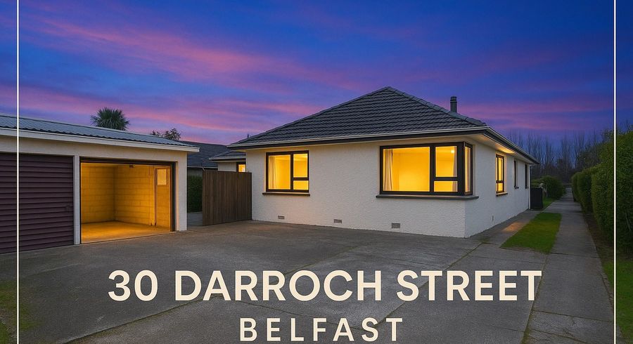  at 30 Darroch Street, Belfast, Christchurch