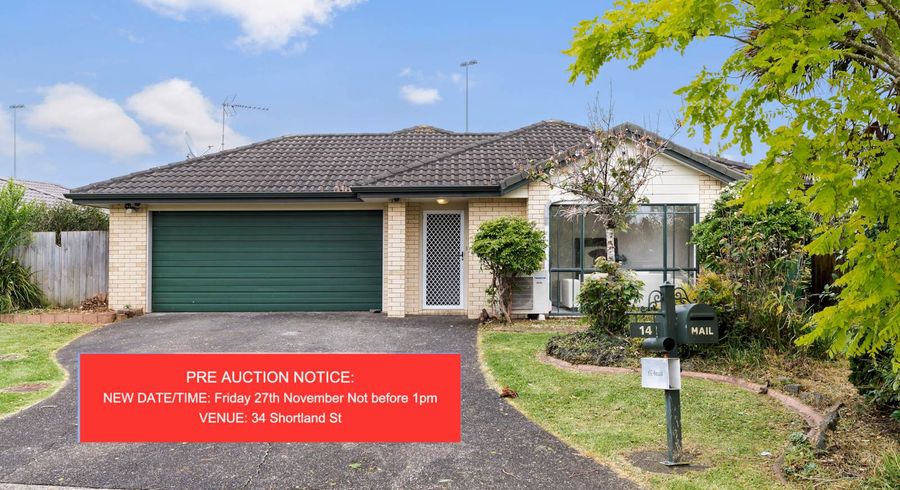  at 14 Rushbury Place, Randwick Park, Auckland