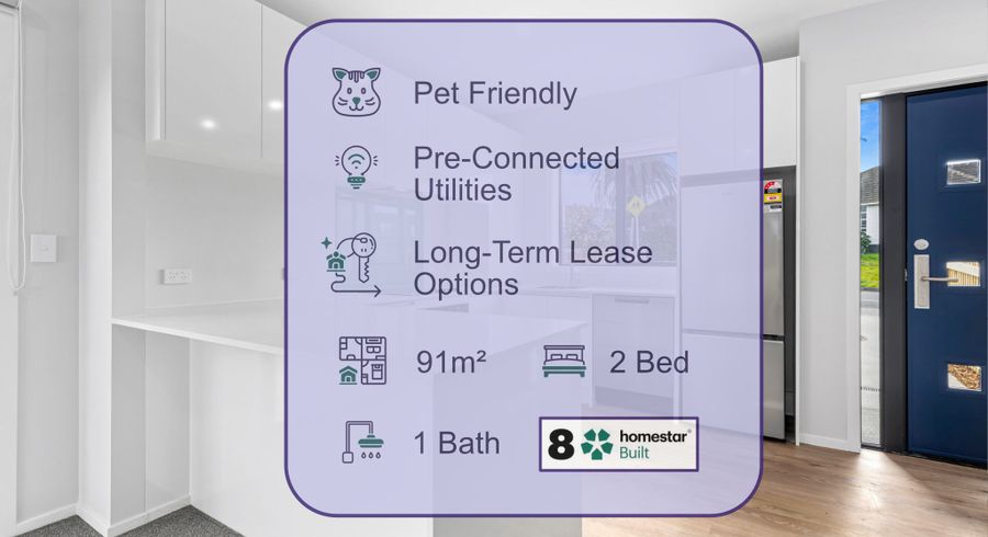  at Modern Homestar 8 Townhouse!, Glen Innes, Auckland City, Auckland