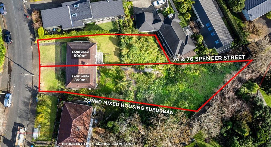  at 74 and 76 Spencer Street, Remuera, Auckland City, Auckland