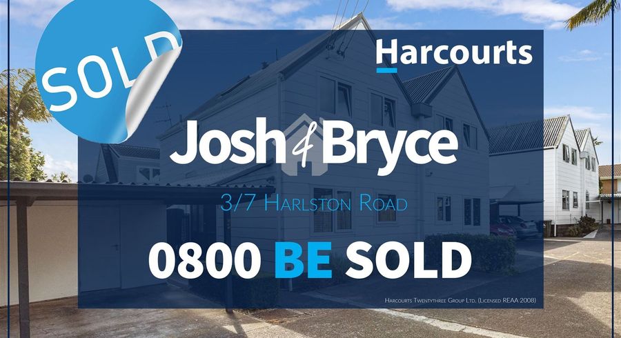  at 3/7 Harlston Road, Mount Albert, Auckland