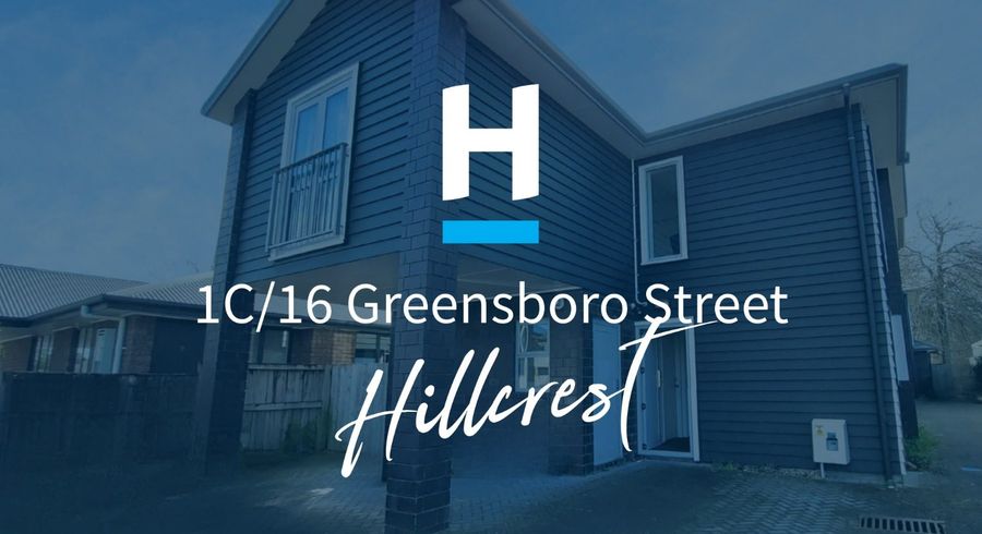  at 1C/16 Greensboro Street, Hillcrest, Hamilton, Waikato