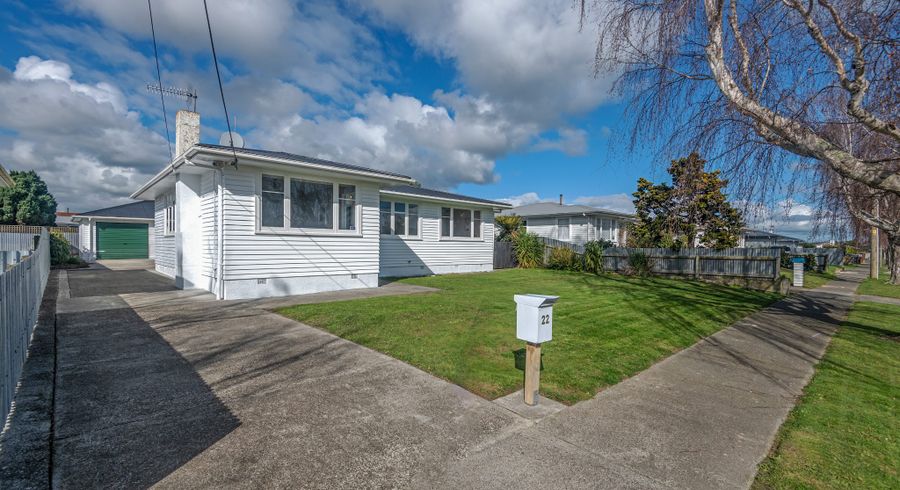  at 22 Benmore Avenue, Cloverlea, Palmerston North