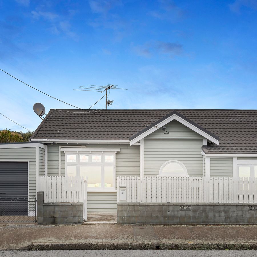 Recently sold 2 Resolution Street, Lyall Bay, Wellington homes.co.nz