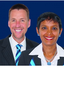 Stuart Parker and Mandy Lata