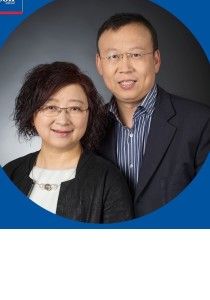 John Zhang and Louissa Bao