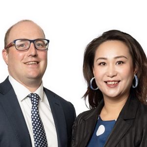 James Mullins and Lynette Li